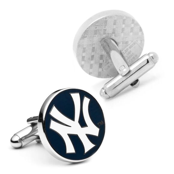 MLB New York Yankees Cufflinks - Picture 2 of 6